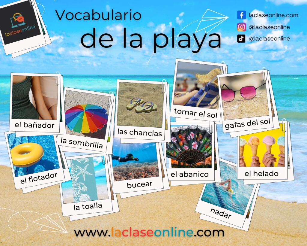 Vocabulario de verano_laclaseonline
